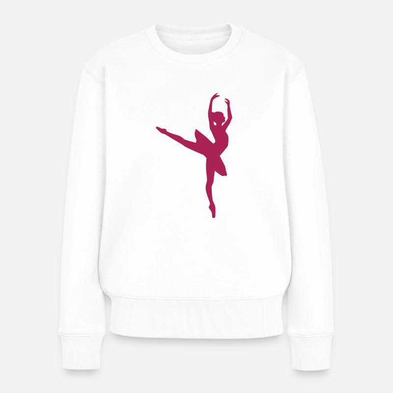 Ballet - Pull Premium bio Femme - blanc