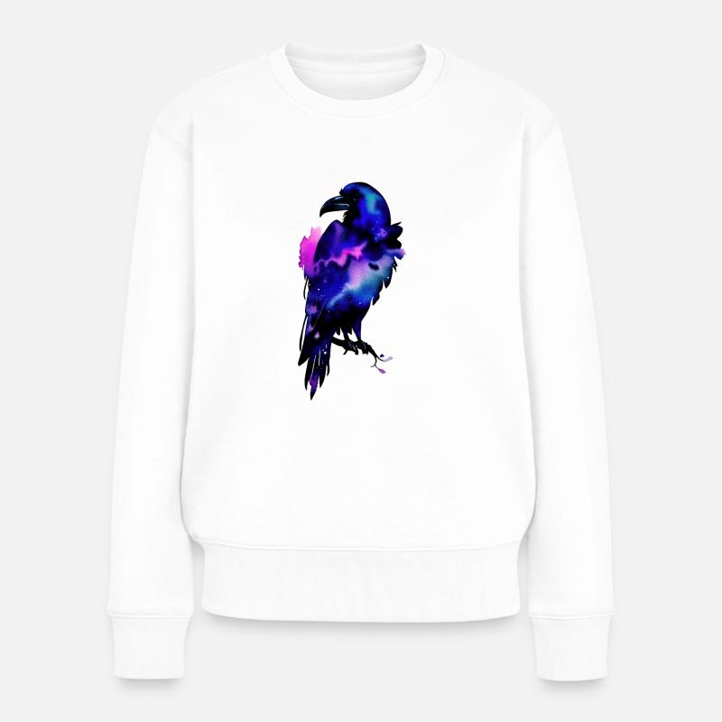 Rabe - Frauen Premium Bio Pullover - Weiß