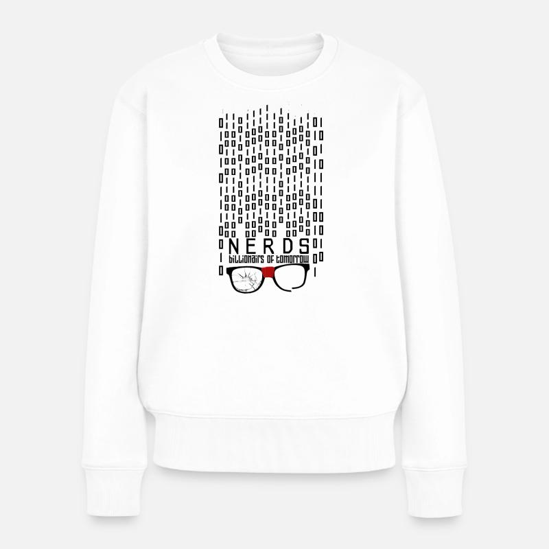 Milliardaire ringard - Pull Premium bio Femme - blanc