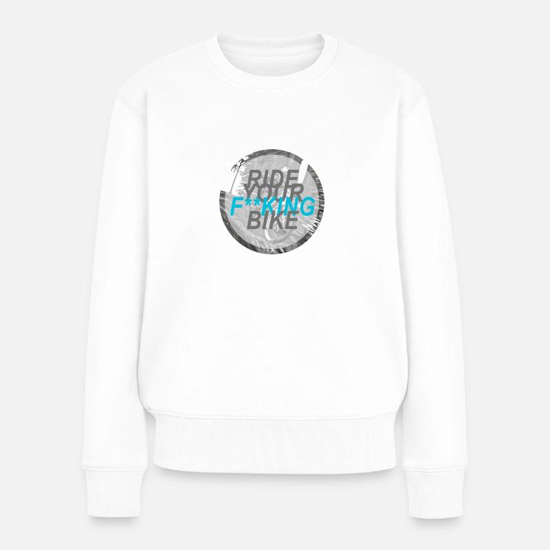 MTB - Women's Premium Organic Jumper - white