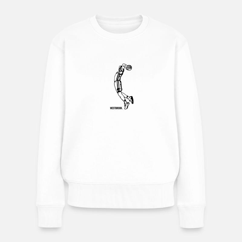 Westbrook - Frauen Premium Bio Pullover - Weiß