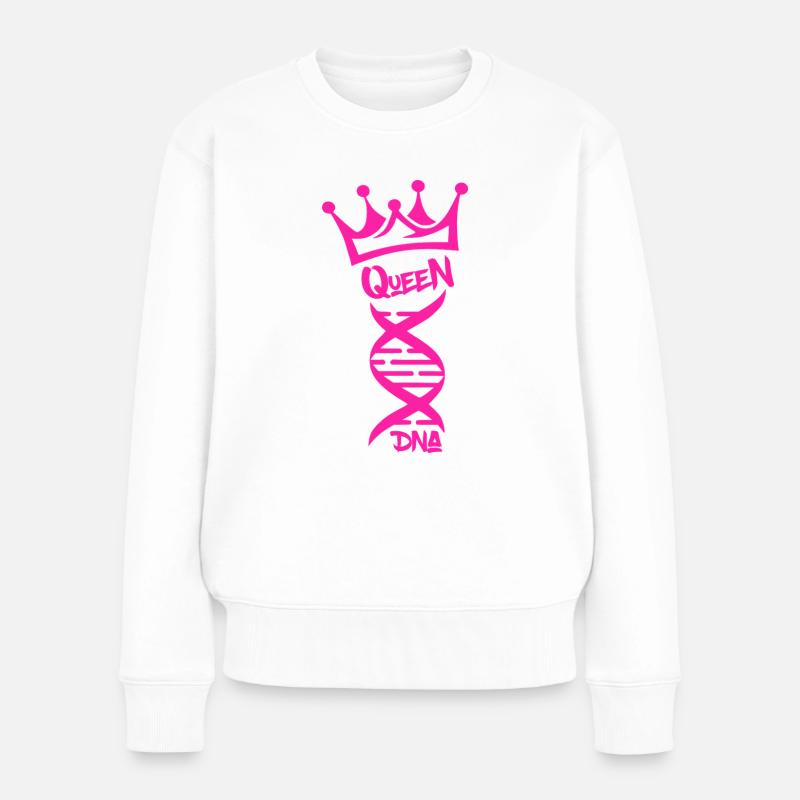 ADN de reine - Pull Premium bio Femme - blanc