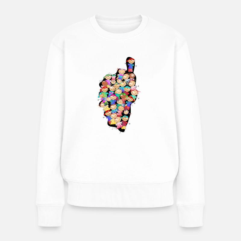 Corse - Pull Premium bio Femme - blanc