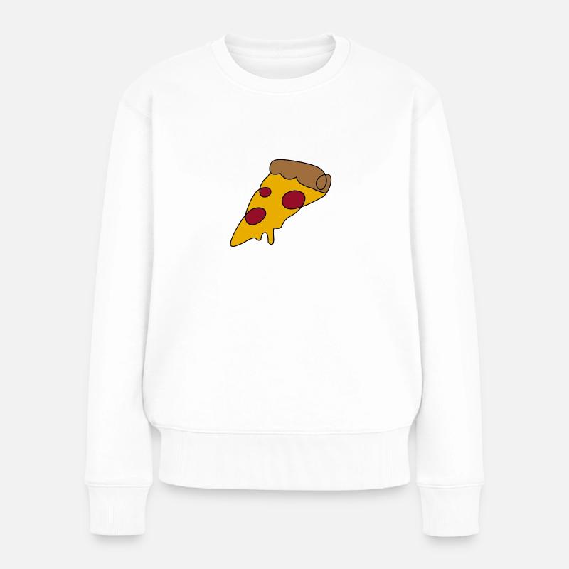 Pizza - Pull Premium bio Femme - blanc