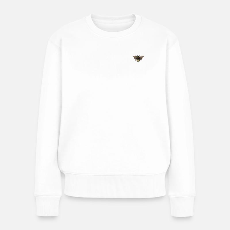 Bourdon - Pull Premium bio Femme - blanc