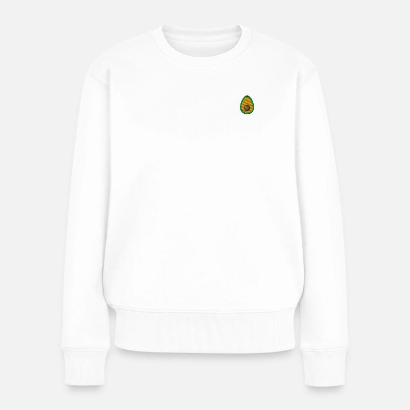 Avocat - Pull Premium bio Femme - blanc