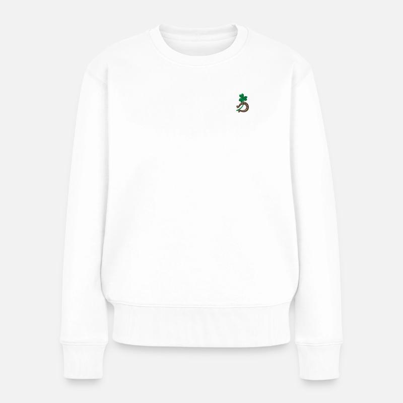 Chance - Pull Premium bio Femme - blanc