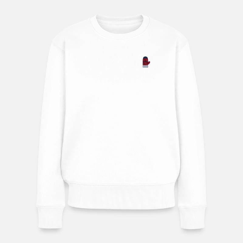Gant brodé - Pull Premium bio Femme - blanc