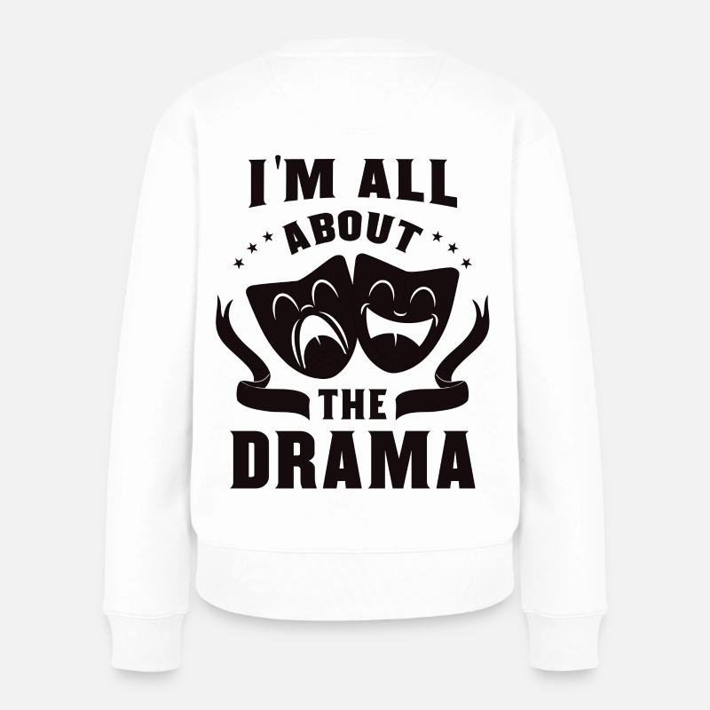 Theater - Frauen Premium Bio Pullover - Weiß