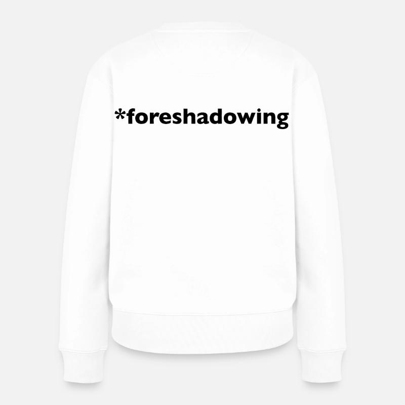 Foreshadowing - Women's Premium Organic Jumper - white
