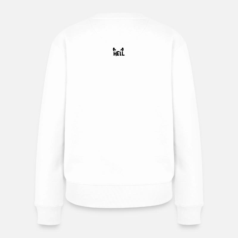 Hell - Women's Premium Organic Jumper - white