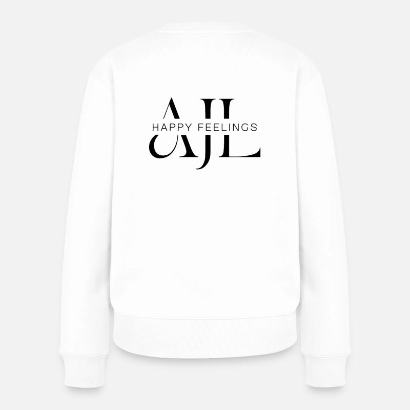 Final AJL - Frauen Premium Bio Pullover - Weiß