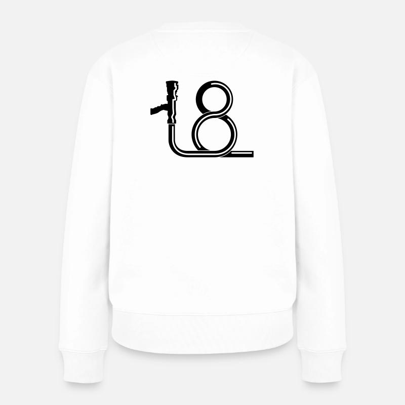 lance_18_b1 - Pull Premium bio Femme - blanc