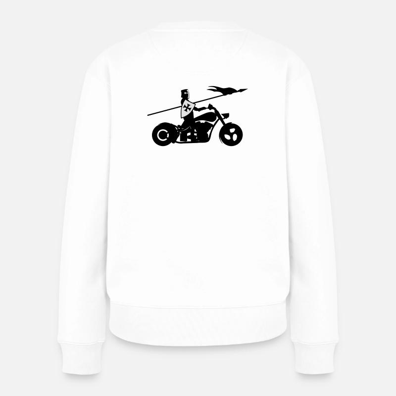 Motorrad - Pull Premium bio Femme - blanc