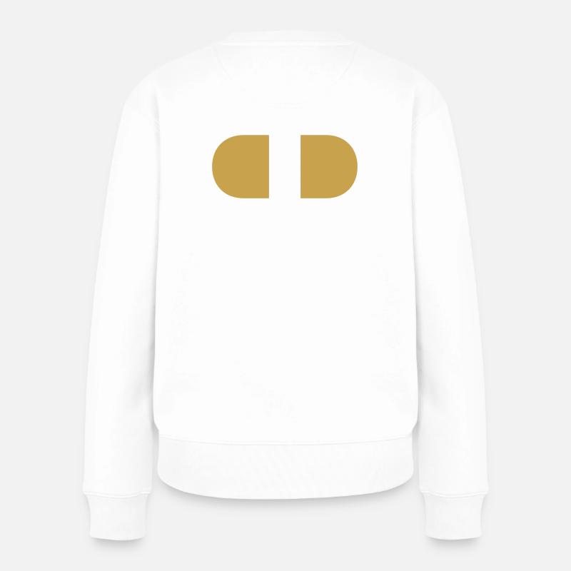 controller-split-gold - Frauen Premium Bio Pullover - Weiß