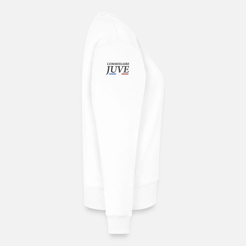 Commissaire Juve - Pull Premium bio Femme - blanc