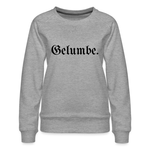 Gelumbe - Frauen Premium Pullover