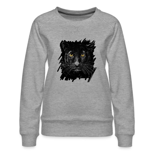 Schwarzer Panther - Frauen Premium Pullover