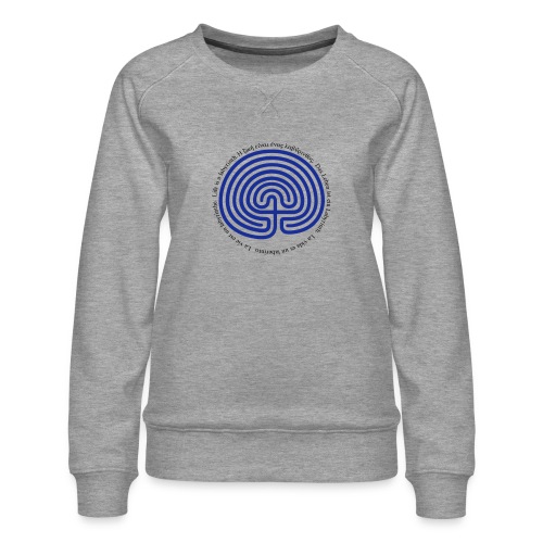 Labyrinth tessera - Frauen Premium Pullover