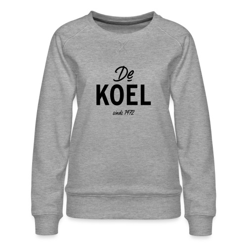 De Koel - Vrouwen premium sweater