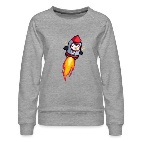 ZooKeeper Moon Blastoff - Women's Premium Sweatshirt