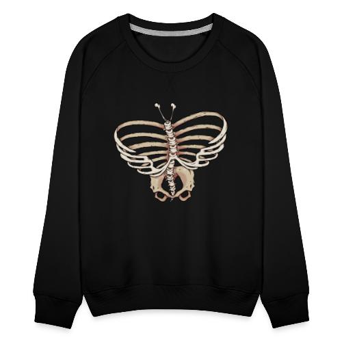Schmetterling Skelett - Frauen Premium Pullover