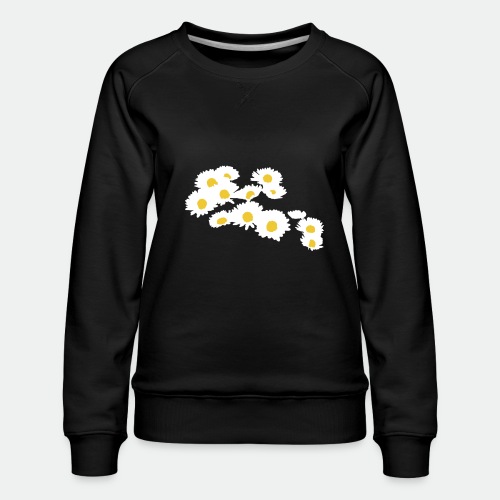 Spring Season Daisies - Women's Premium Sweatshirt