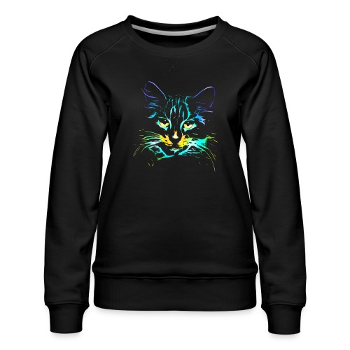 Vorschau: color kitty - Frauen Premium Pullover
