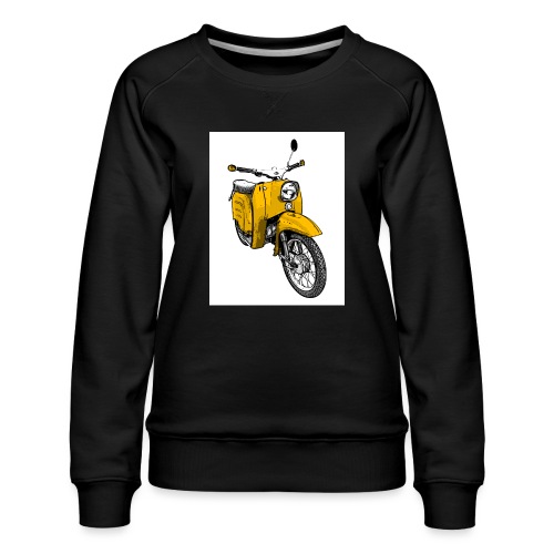 Die Schwalbenfahrer-Tasse (gelb) - Frauen Premium Pullover