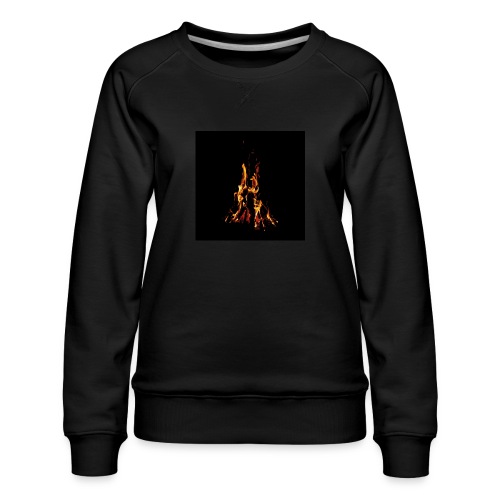 fireplace - Frauen Premium Pullover