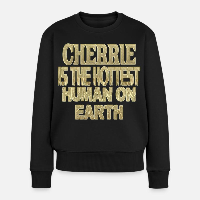 Cherrie - Pull Premium bio Femme - noir