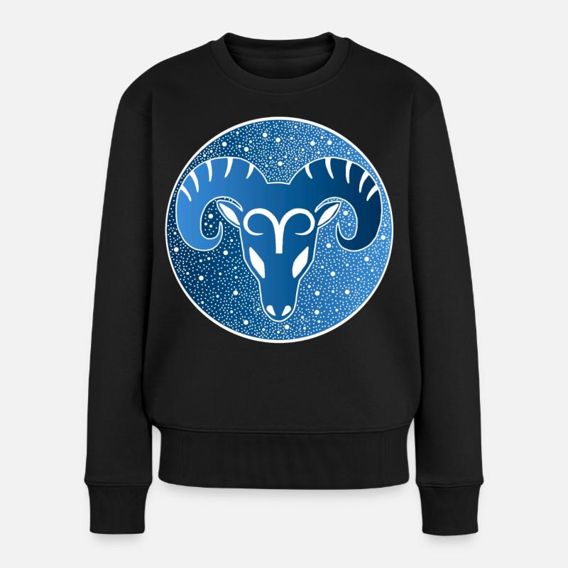 Signe astrologique : bélier - Pull Premium bio Femme - noir