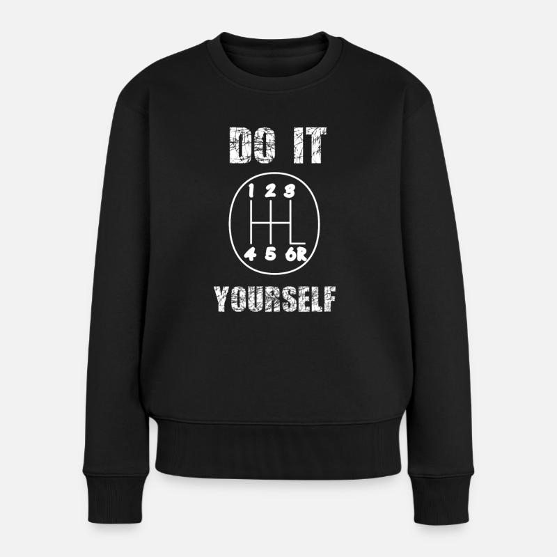voiture - Pull Premium bio Femme - noir