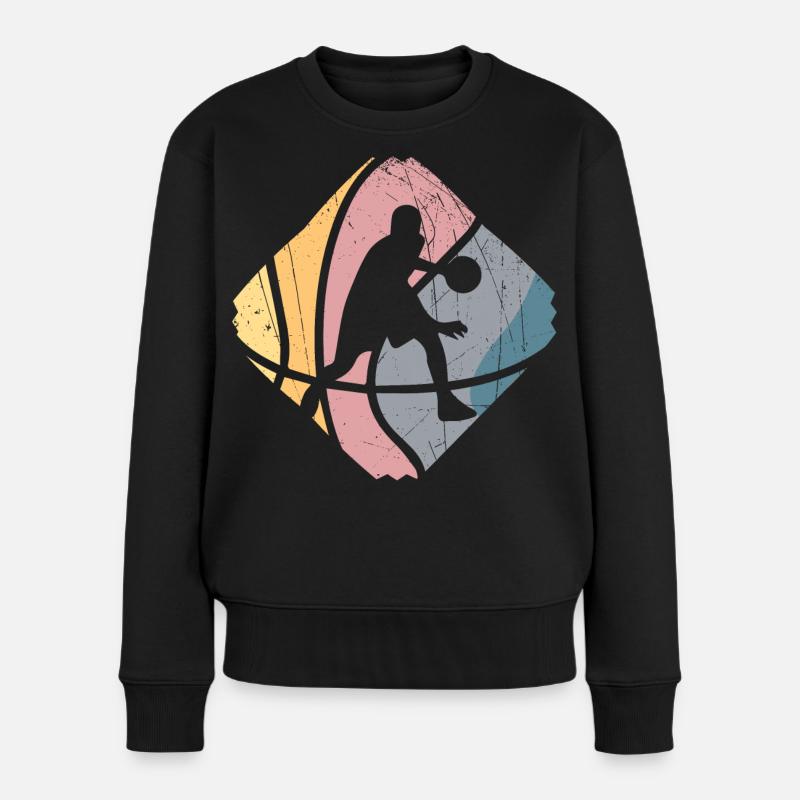 Basketball Basketball - Conception - Pull Premium bio Femme - noir