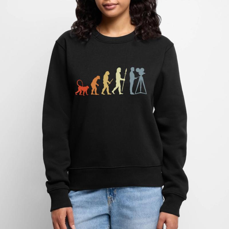 Évolution du caméraman Pull Premium bio Femme