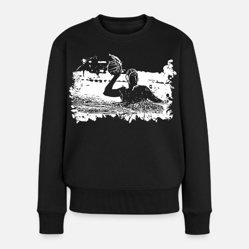 Water-polo, water-polo - Pull Premium bio Femme - noir