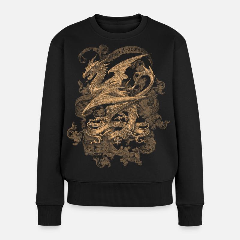 Alchemy England Harbinger of Doom Dragon - Pull Premium bio Femme - noir