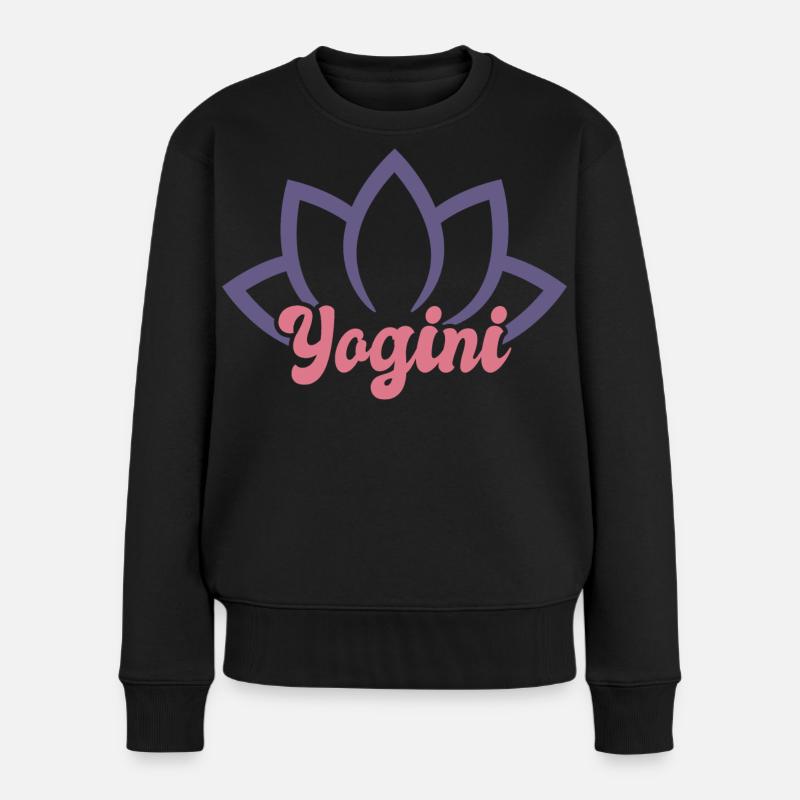 Cool Yogini - Pull Premium bio Femme - noir