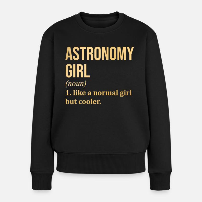 astronomie - Pull Premium bio Femme - noir