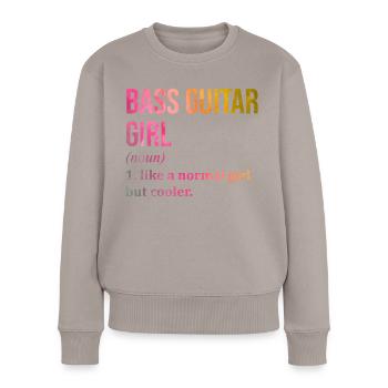 basse - Pull Premium bio Femme - taupe - Devant - Julia (174cm)