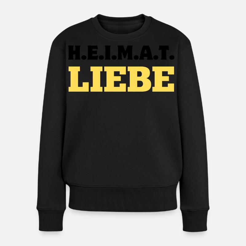 Legende - Frauen Premium Bio Pullover - Schwarz