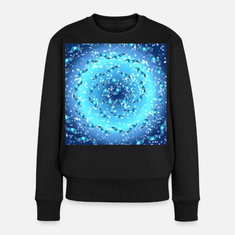 Galaxie des mers - Pull Premium bio Femme - noir