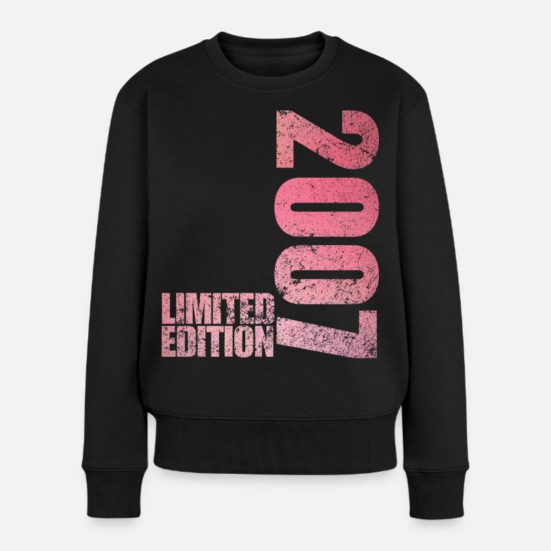Édition Limitée 2007 18ème Cadeau d’Anniversaire - Pull Premium bio Femme - noir