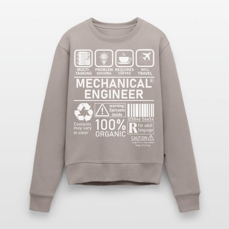Mechanical Engineer multi tasking problem solving Frauen Premium Bio Pullover