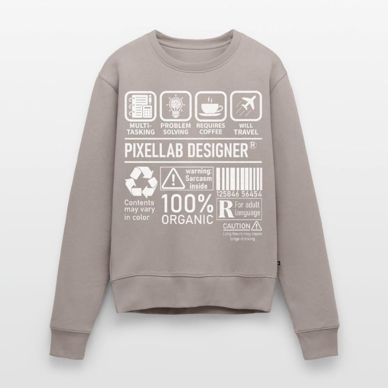 Pixellab Designer multi tasking problem solving Women's Premium Organic Jumper