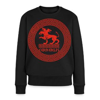 The Guardian of the Underworld - Women's Premium Organic Jumper - black - Front - Julia (174cm)