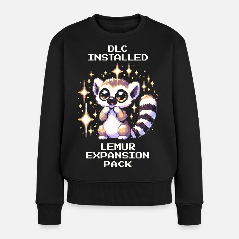 DLC installé : Extension Lemur | Jeu - Pull Premium bio Femme - noir