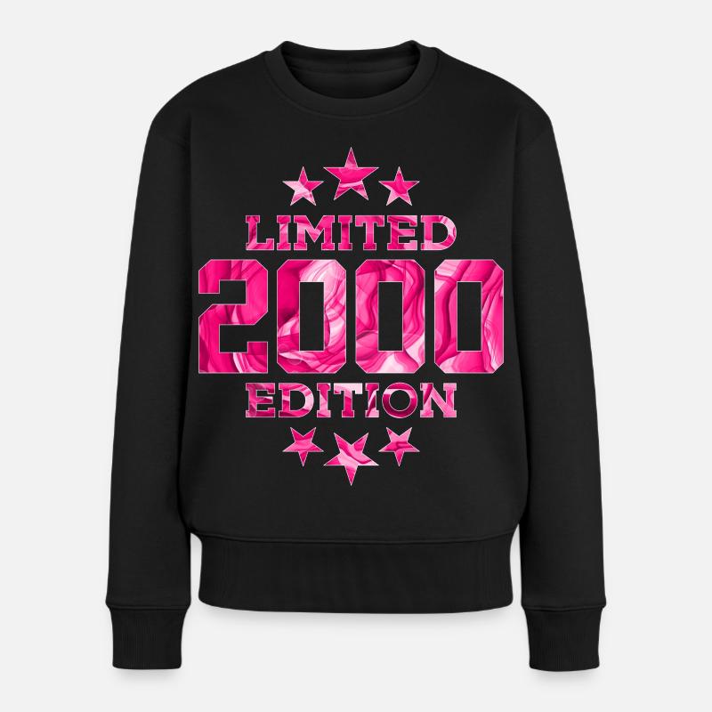 ÉDITION LIMITÉE 26E ANNIVERSAIRE 2000 - Pull Premium bio Femme - noir
