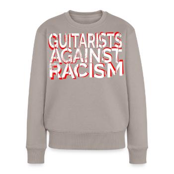 Guitarists against racism - Women's Premium Organic Jumper - taupe - Front - Julia (174cm)