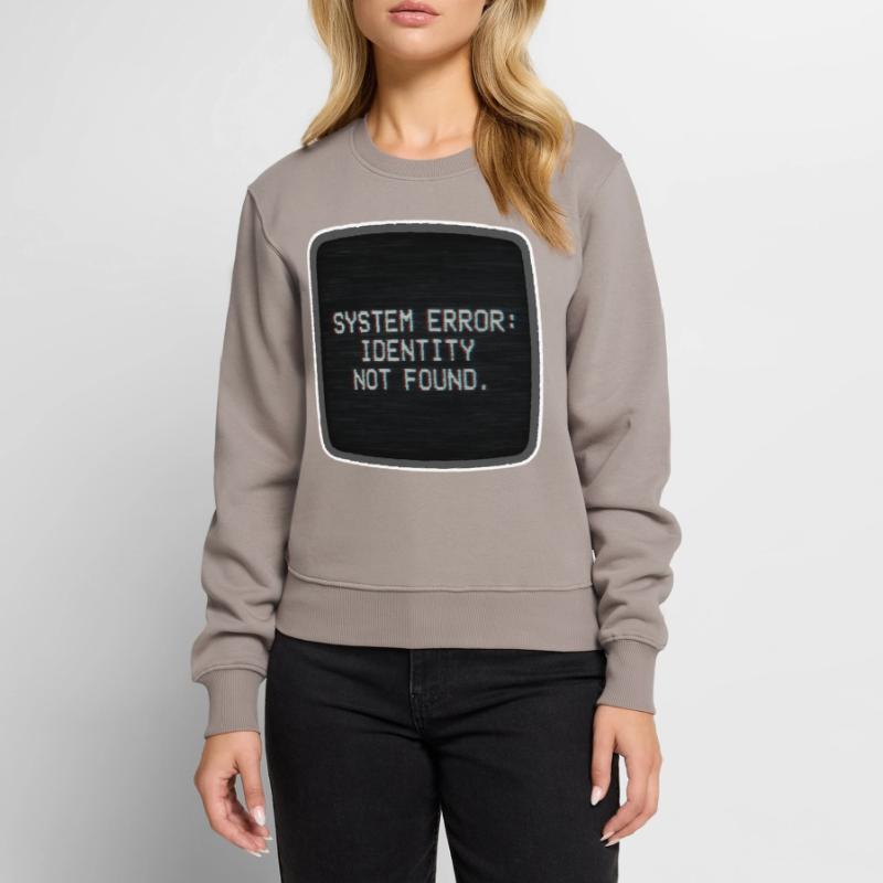 System Error Identity Not Found Women's Premium Organic Jumper